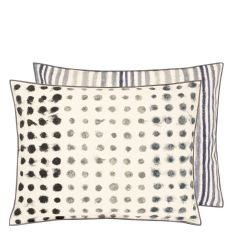 Amlapura Cushion By Designers Guild in Graphite Grey