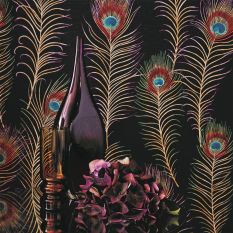Themis Wallpaper 213062 by Sanderson in Carbon Purple