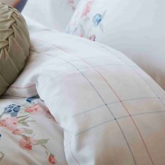 Charlotte Bedding Set by Laura Ashley in Coral Pink
