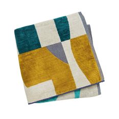 Bodega Geometric Towel by Harlequin in Ochre Yellow
