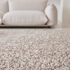 Pebble Shaggy Rugs in Beach Beige 129801 By Brink and Campman