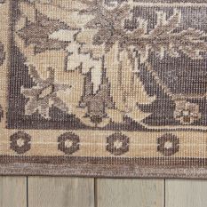 Aldora ALD03 Traditional Bordered Rugs in Oplgy by Nourison