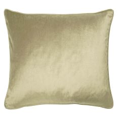 Nigella Velvet Cushion by Laura Ashley in Pistachio