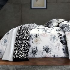 T Quilted Throw by Designer Ted Baker in White