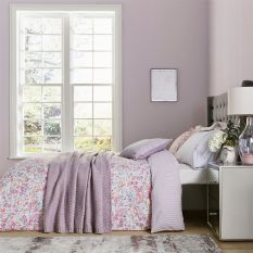 Calm Daisy Floral Bedding by Katie Piper in Pink Lilac