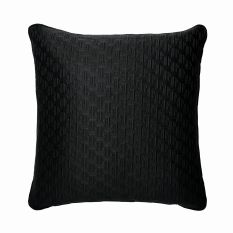 T Quilted Geometric Pillow Sham by Ted Baker in Black