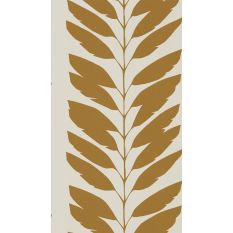 Malva Leaf Wallpaper 111310 by Scion in Cinnamon Brown