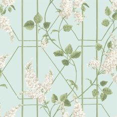 Wisteria Wallpaper 5014 by Cole & Son in Stone Olive Duck Egg