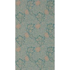 Apple Wallpaper 216690 by Morris & Co in Indigo Antique Red