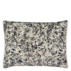 Odisha Graphite Marbled Vibrant Cushion