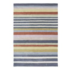 Rosita Stripe Wool Rugs 140402 Harissa by Harlequin