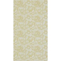 Bachelors Button Wallpaper 214737 by Morris & Co in Gold Yellow