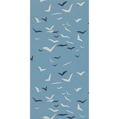 Flight Wallpaper 110210 by Scion in Denim Indigo Chalk
