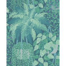 Fern Wallpaper 7022 by Cole & Son in Viridian Green Teal