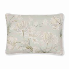 Gosford Floral Cushion by Laura Ashley in Sage Green