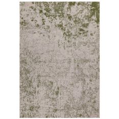 Dara Abstract Outdoor Rugs in Green