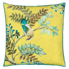 Porcelaine de Chine Cushion By Designers Guild in Alchemilla Yellow