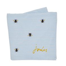Botanical Bee Beach Towel by Joules in French Navy Blue