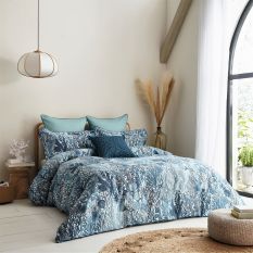 Acropora Cushion by Harlequin in Exhale Blue