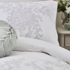 Picardie Cotton Bedding Set by Laura Ashley in Fennel Green