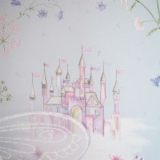 Fairy Castle Wallpaper 214045 by Sanderson in Blue