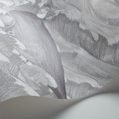 Melville Wallpaper 1004 by Cole & Son in Soot Snow