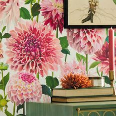 Dahlia Wallpaper 2112843 by Harlequin in Blossom Emerald New Beginnings