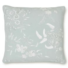 Brigette Floral Cushion by Laura Ashley in Smoke Green