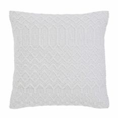 Halsey Geometric Outdoor Cushion in Natural Beige