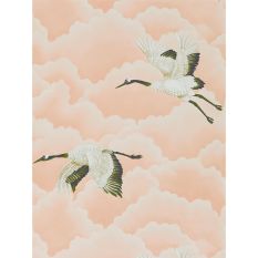 Cranes in Flight Wallpaper 111232 by Harlequin in Blush Pink