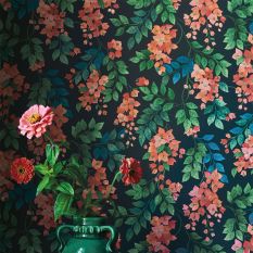 Bougainvillea Wallpaper 117 6017 by Cole & Son in Rouge Red
