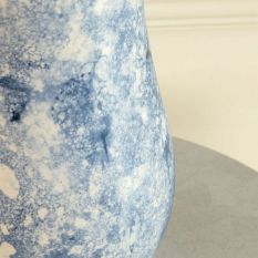 Laurita Ceramic Lamp by William Yeoward in Indigo Blue