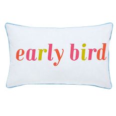 Early Bird Cushion By Joules in French Navy