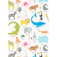 Animal Magic Wallpaper 111287 by Scion in Tutti Frutti Chalk