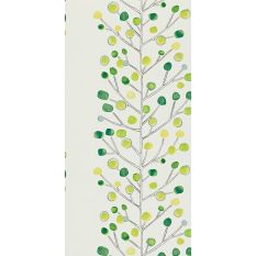 Berry Tree Wallpaper 110206 by Scion in Emerald Lime Chalk