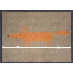 Mr Fox Scion Doormats in Brown by Turtlemat