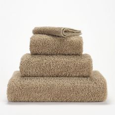 Super Pile Plain Bathroom Towels by Designer Abyss & Habidecor in 711 Taupe