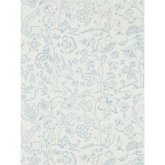 Middlemore Wallpaper 216698 by Morris & Co in Cornflower Chalk White