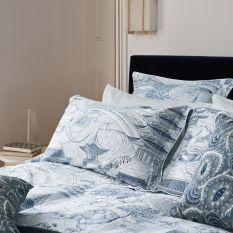 Eastern Palace Bedding by Zoffany in Indigo Blue