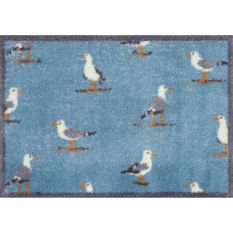 Shore Birds Doormats By Sanderson in Blue
