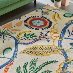 Jackfruit And The Beanstalk 125706 Rugs by Scion in Chai Sage