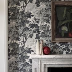 Richmond Park Wallpaper 310059 by Zoffany in Charcoal Grey