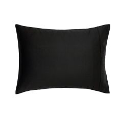Plain Dye Cotton Bedding by Ted Baker in Black