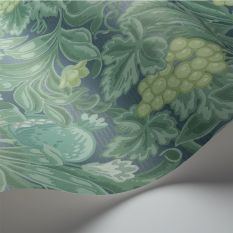 Vines of Pomona Wallpaper 116 2006 by Cole & Son in Teal and Viridian