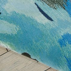 Prismatic Rugs PRS04 by Nourison in Seaglass