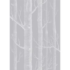 Woods Wallpaper 3012 by Cole & Son in Grey White