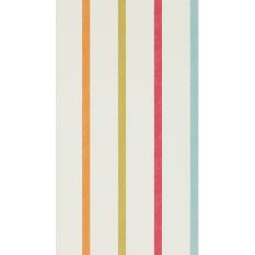 Hoppa Stripe Wallpaper 111113 by Scion in Poppy Tangerine Sulphur