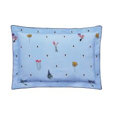 Pollinators Floral Bees Cotton Bedding by Joules in Blue