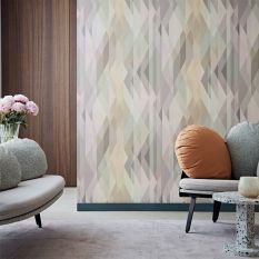 Prism Wallpaper 7025 by Cole & Son in Pastel Multi