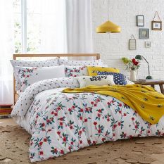 Honey Bee Cotton Cushion by Cath Kidston in Yellow